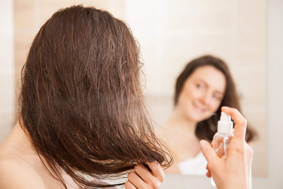 Verdexedil Spray des Haarausfalls